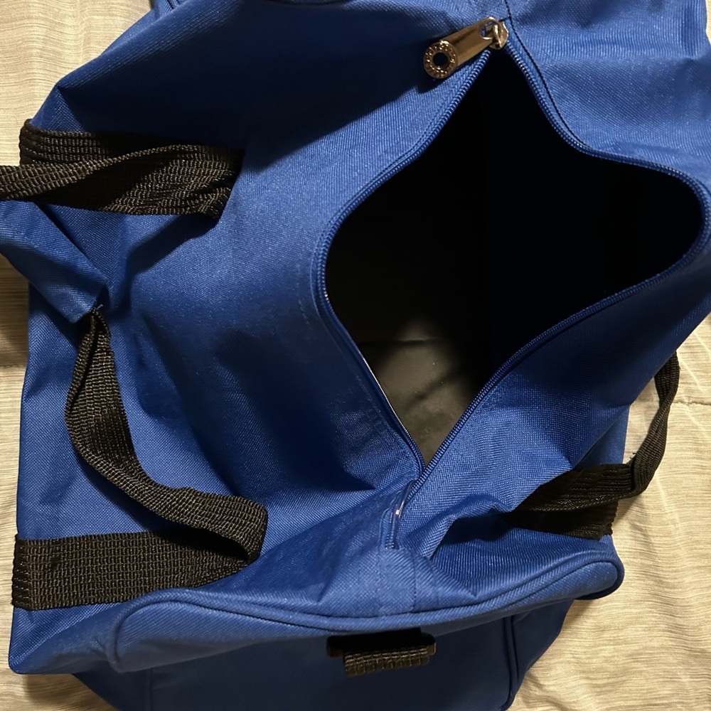 Blue Duffel Bag